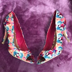 Christian Siriano for Payless SZ 12 Peep Toe Heels